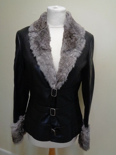 Jane norris black leather - black,